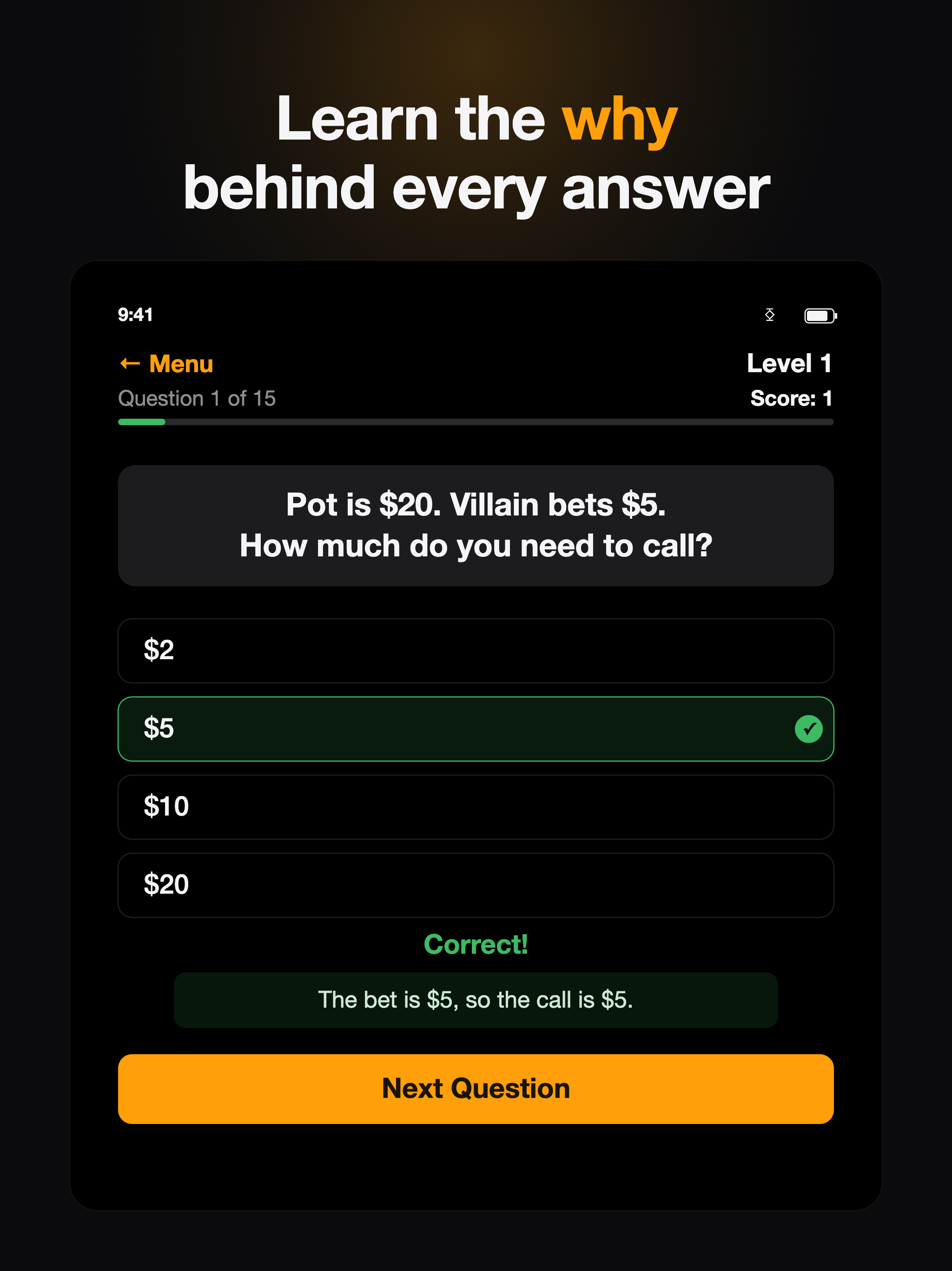 Poker Math: Pot Odds & EV screenshot 8
