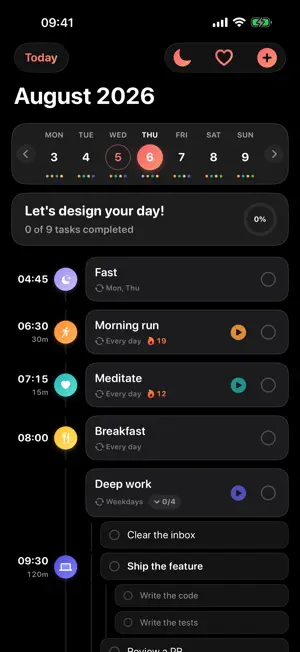 Dotty: Habit & Task Planner screenshot 4