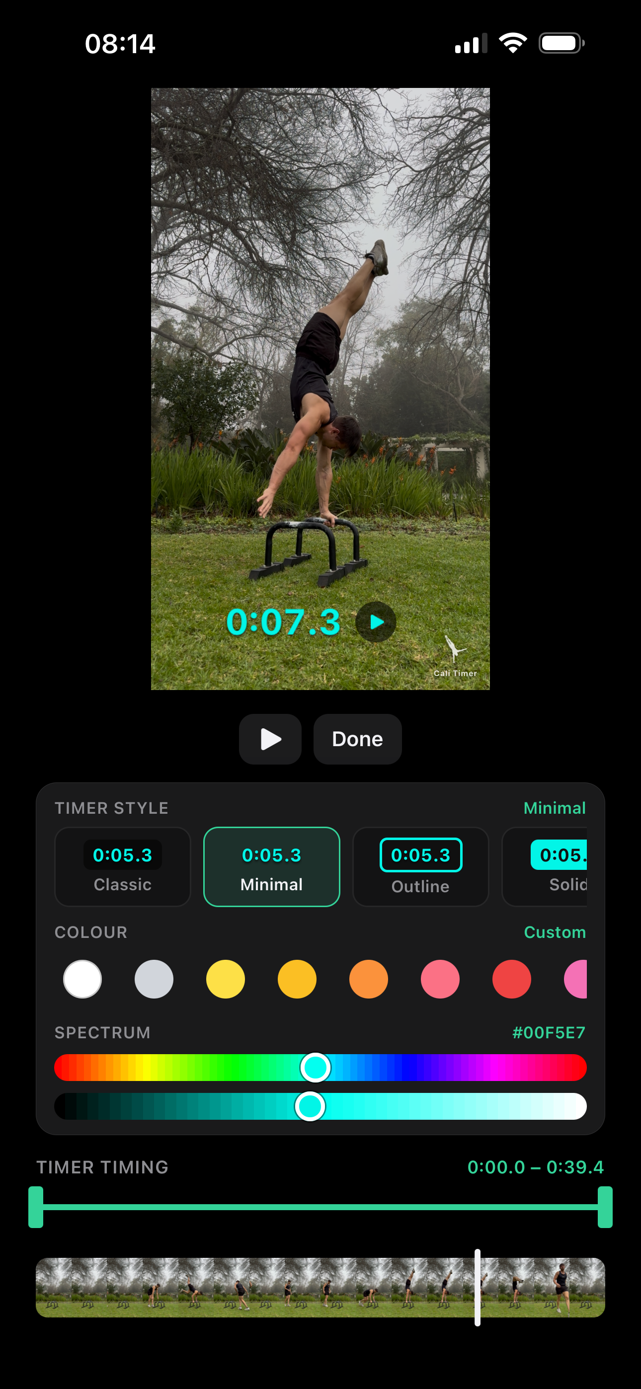 Calisthenics Timer screenshot 3