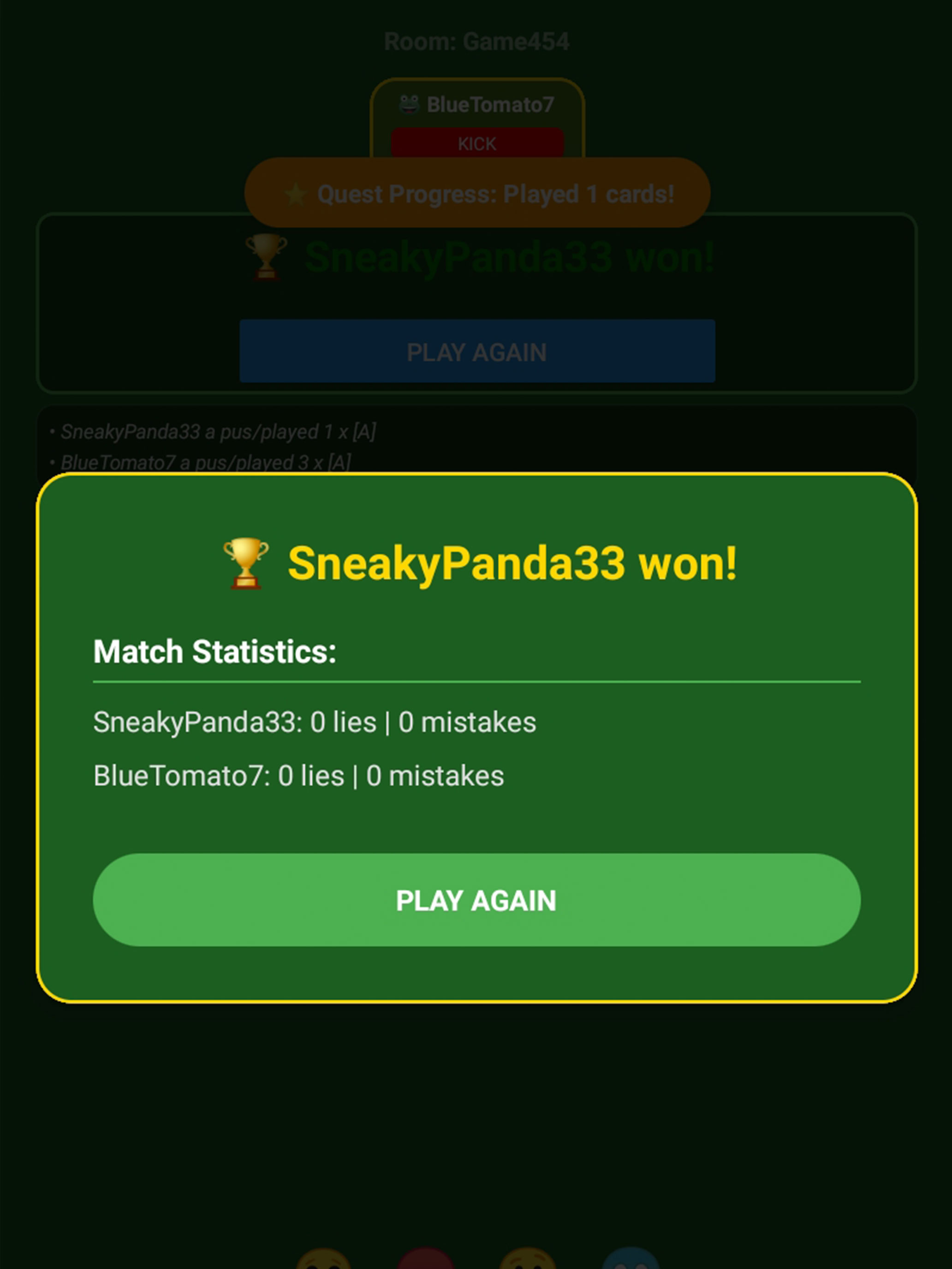 Cheat - Trombon Card Game screenshot 14