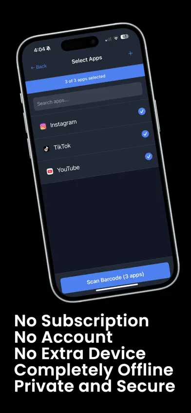 BarBlock: Barcode App Blocker screenshot 3