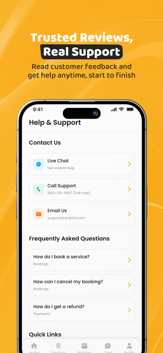 QuiPhix: Doorstep Services Screenshot 8 of 8