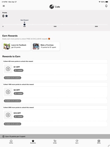 Seventeen Degrees Bubble Tea iPad screenshot