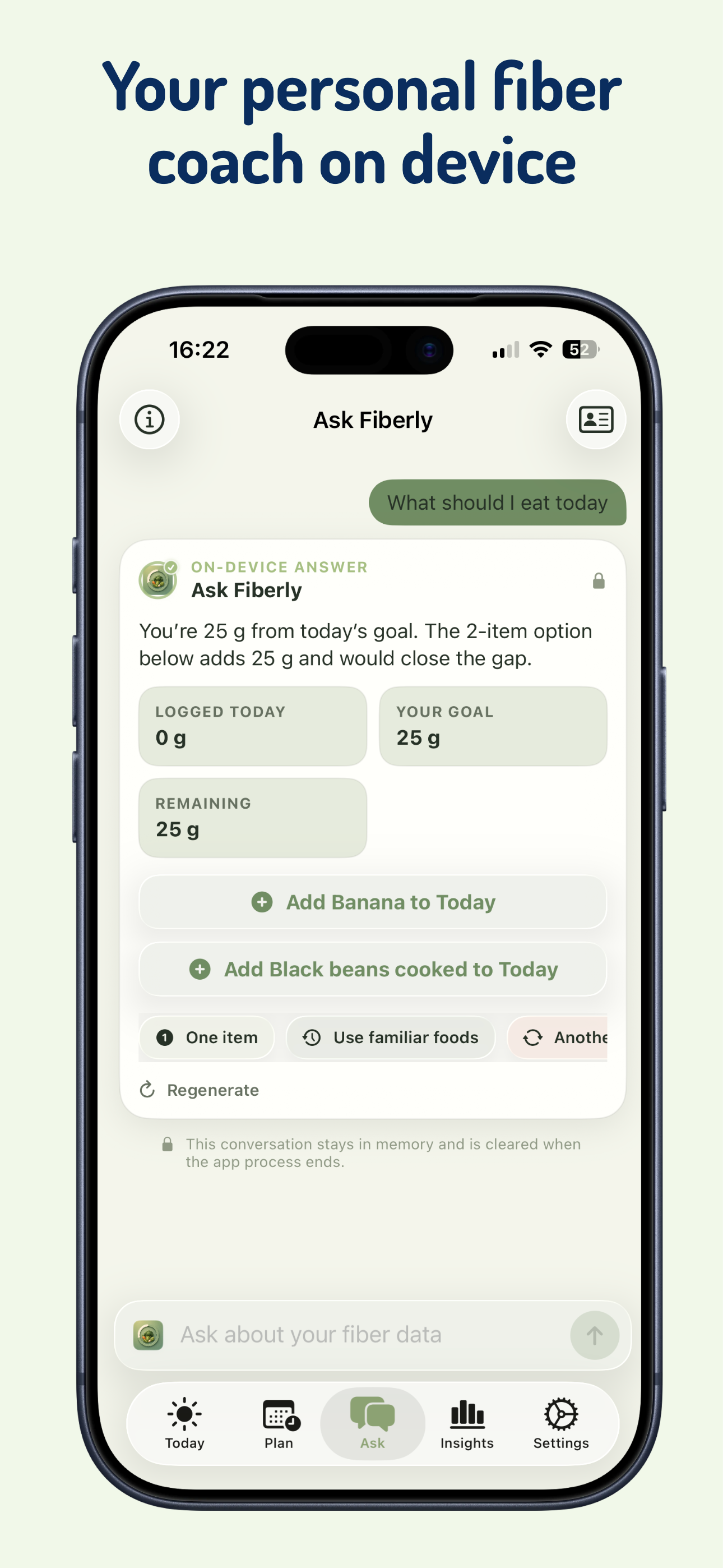 Fiber Tracker - Fiberly screenshot 2