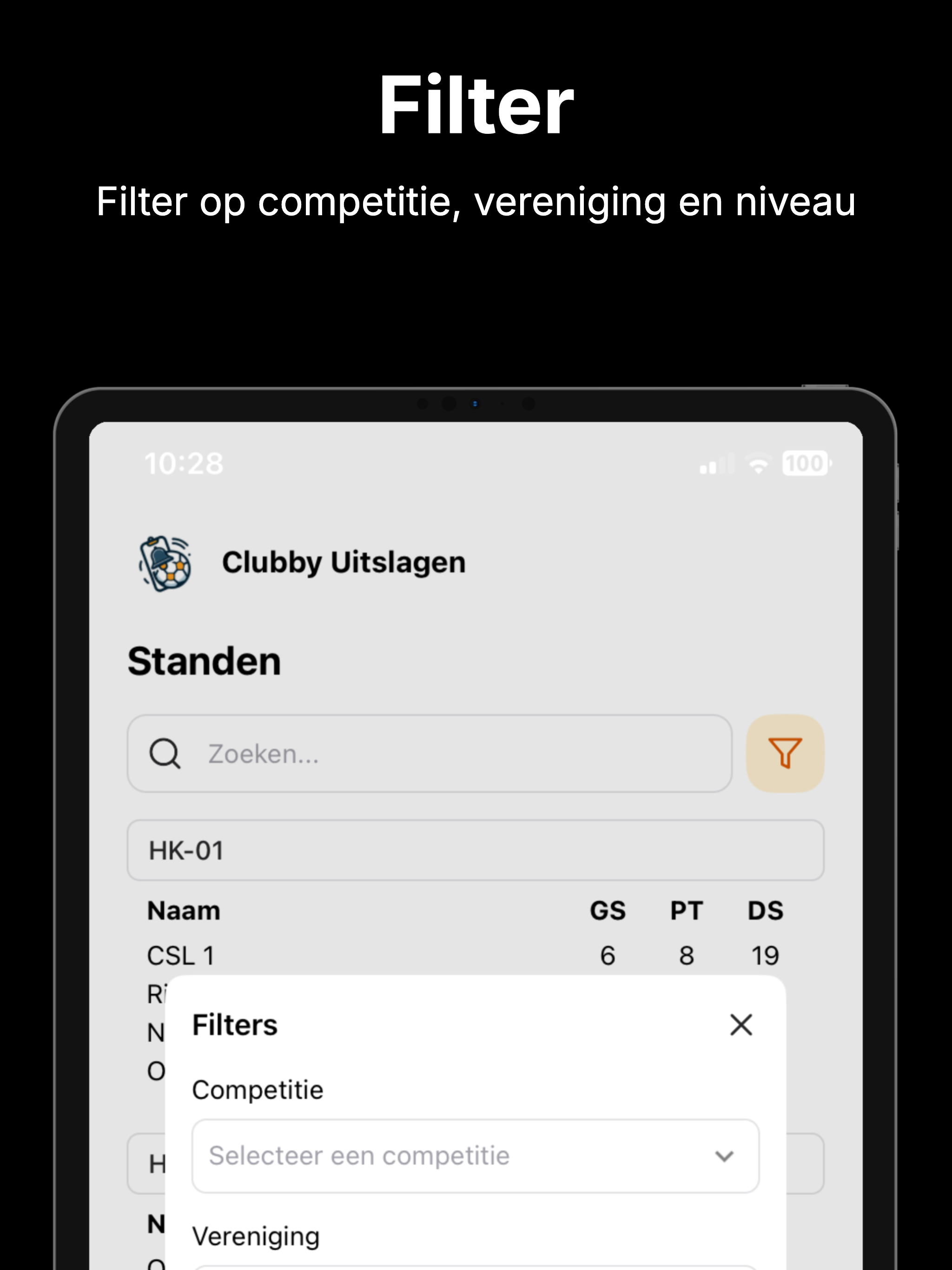 Clubby Uitslagen screenshot 5