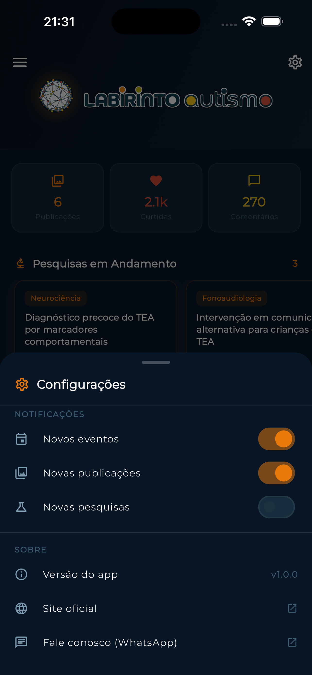Labirinto Autismo screenshot 5