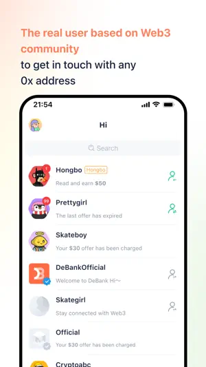 DeBank Crypto & DeFi Portfolio screenshot 1