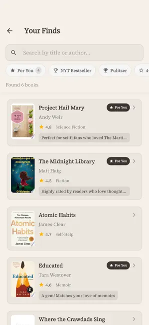 Book Shelf Scanner: Spines iPhone screenshot 2
