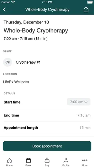 LifeRx Wellness screenshot 3