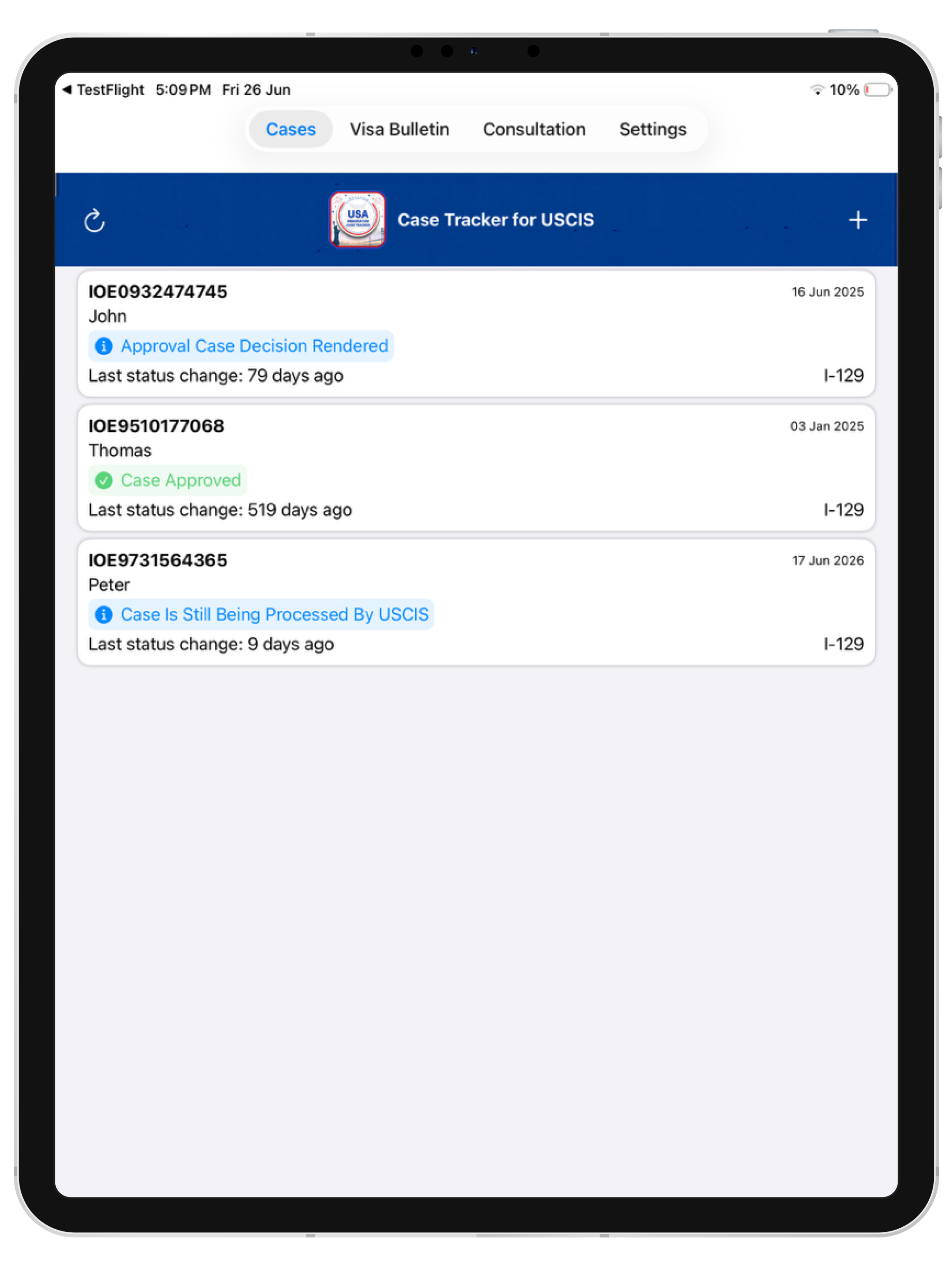 Case Tracker Online screenshot 7