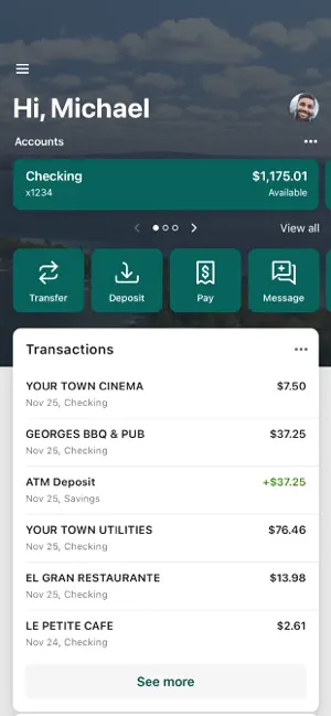 First Community Bank MI screenshot 1