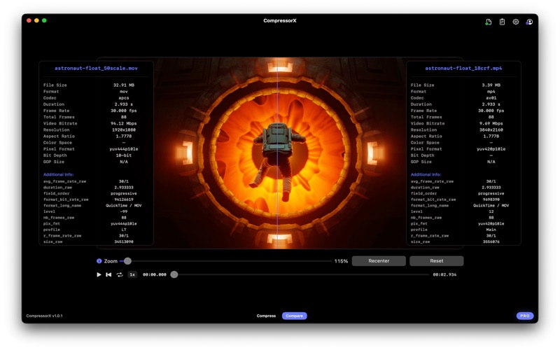 CompressorX screenshot