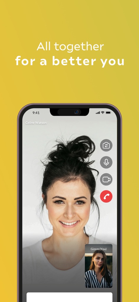 Wellbees - 本アプリのビデオ通話機能は、ユーザーが専門家と直接対話できる環境を提供し、リアルタイムの個別相談を通じてパーソナルなアドバイスを受けられます。
