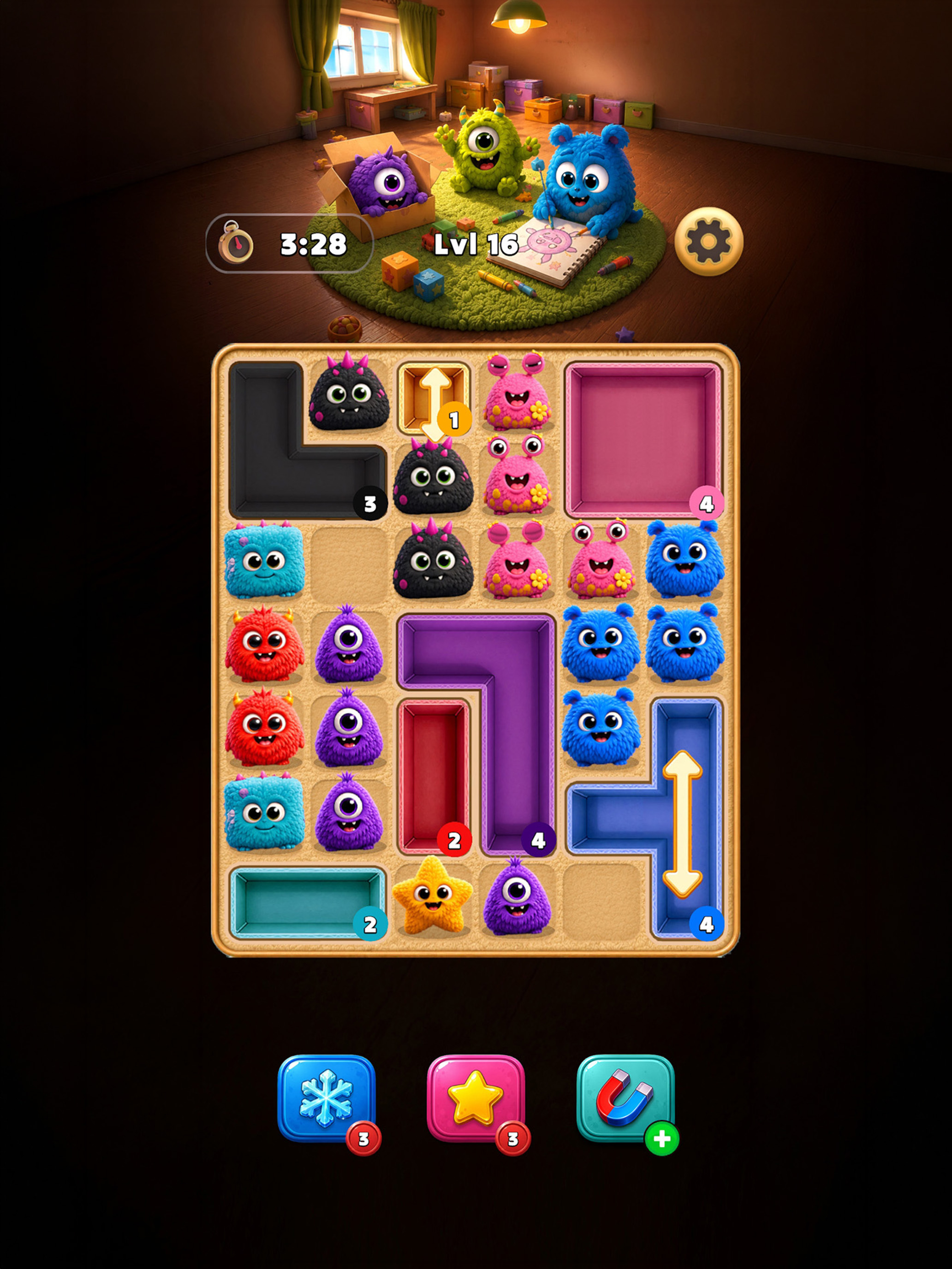Monsters Block Jam Puzzle screenshot 13
