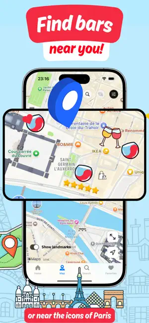 Paris Wine Bar Guide - podobar screenshot 2