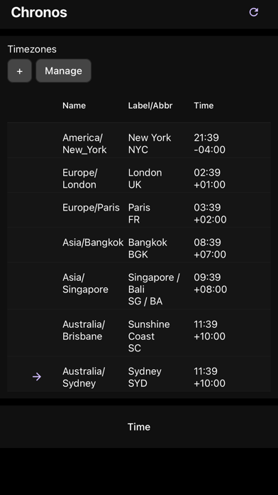 App screenshot
