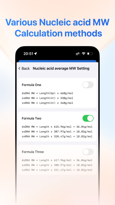 Bio-Calculator Screenshot