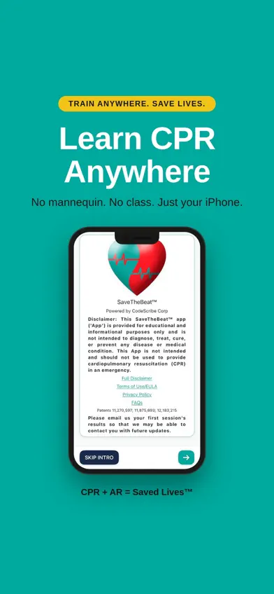CPRSaveTheBeat screenshot 1