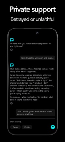 RenuuAI - Affair Recovery iPhone screenshot