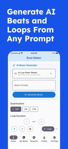 Rap Beat Maker iPhone screenshot