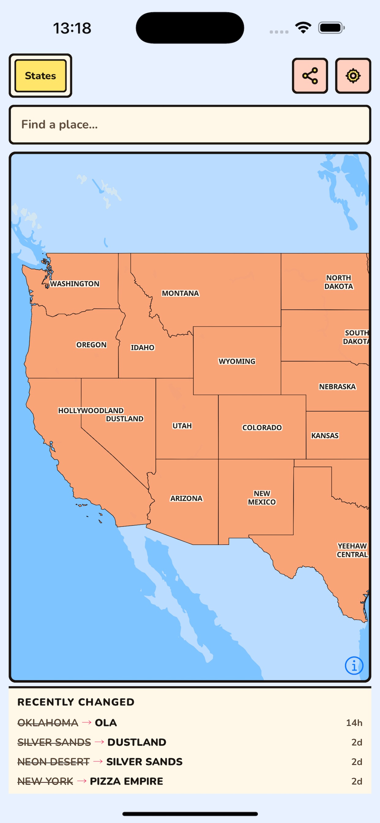 Screenshot 1 of Nickmap