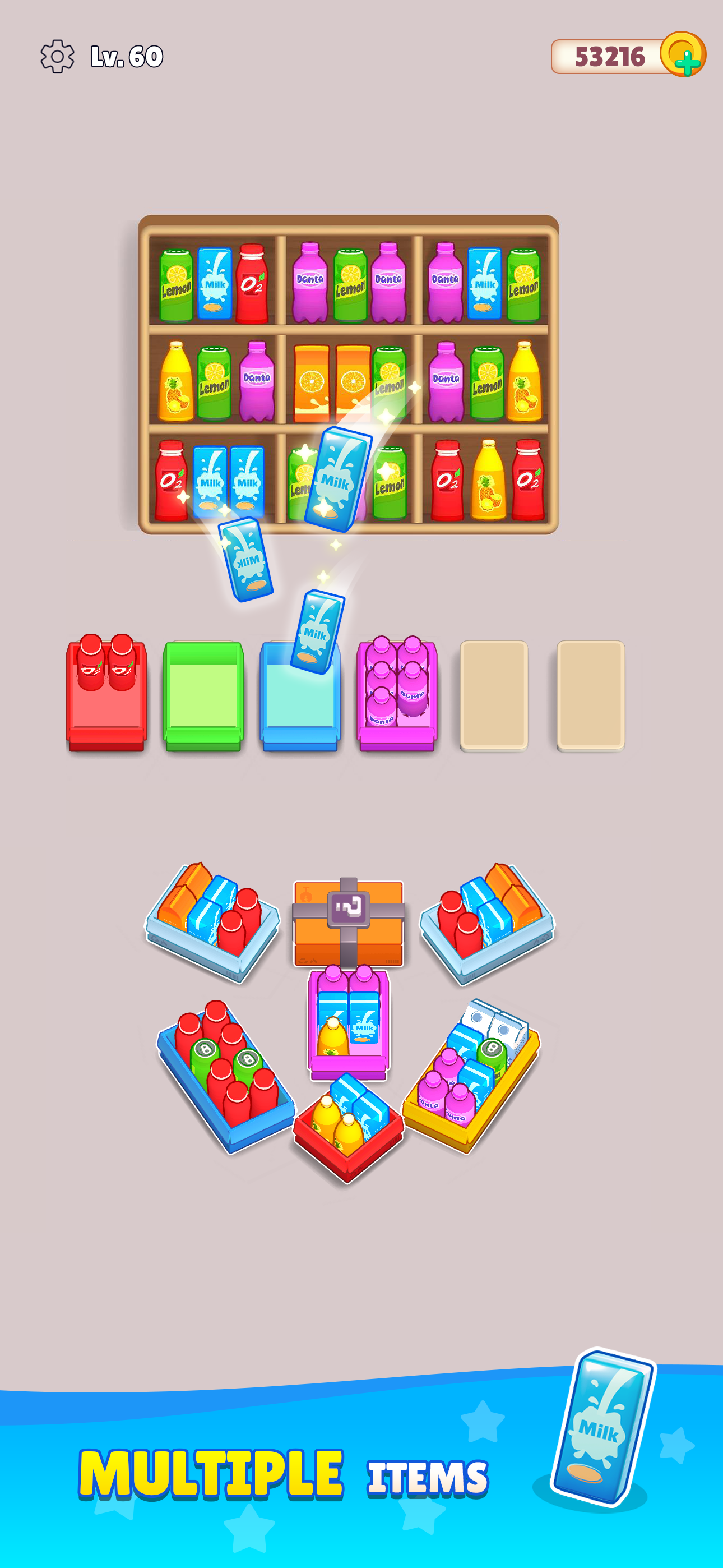 Goods Packing Up: Match & Sort