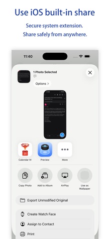 Calendar It! Snap to Event iPhone screenshot