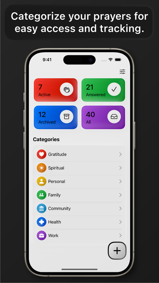 #2. Prayer Organizer by Praise (iOS) 由: Harrison Heinig