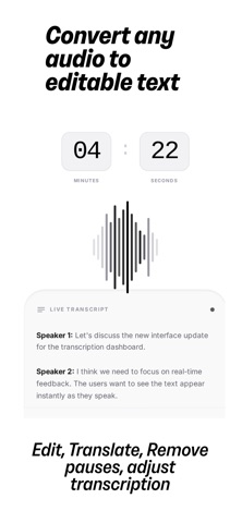 AI Description Summariser iPhone screenshot