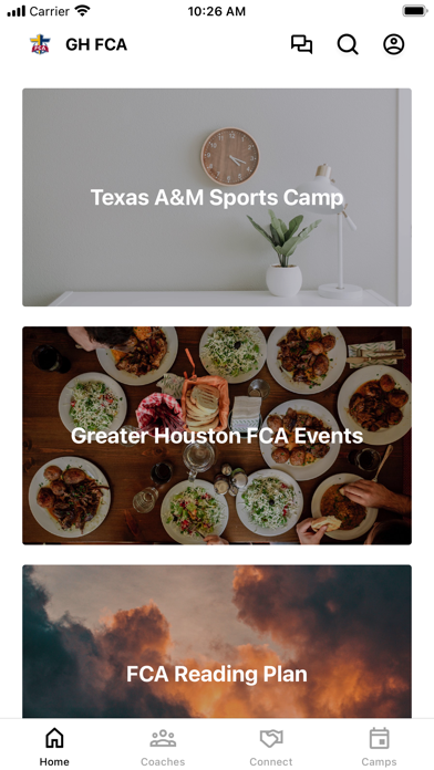 Greater Houston FCA Screenshot