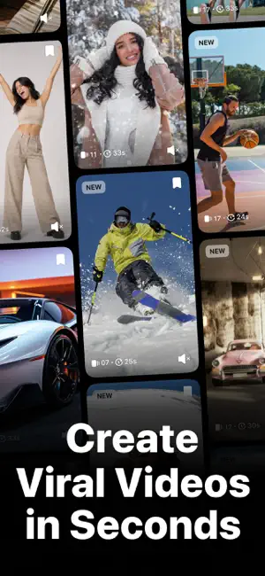 Vidz: Reels Templates & Maker screenshot 1