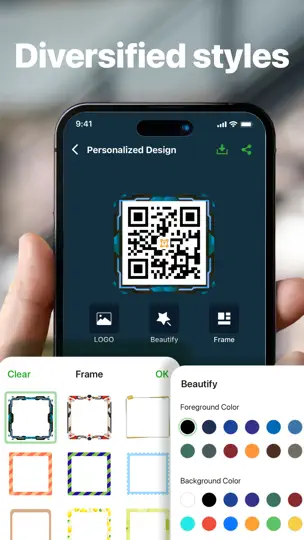 Скриншот Scanner App-QR Code на iPhone 5
