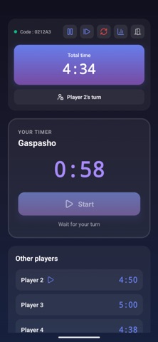 TYMR - Smart Timer iPhone screenshot