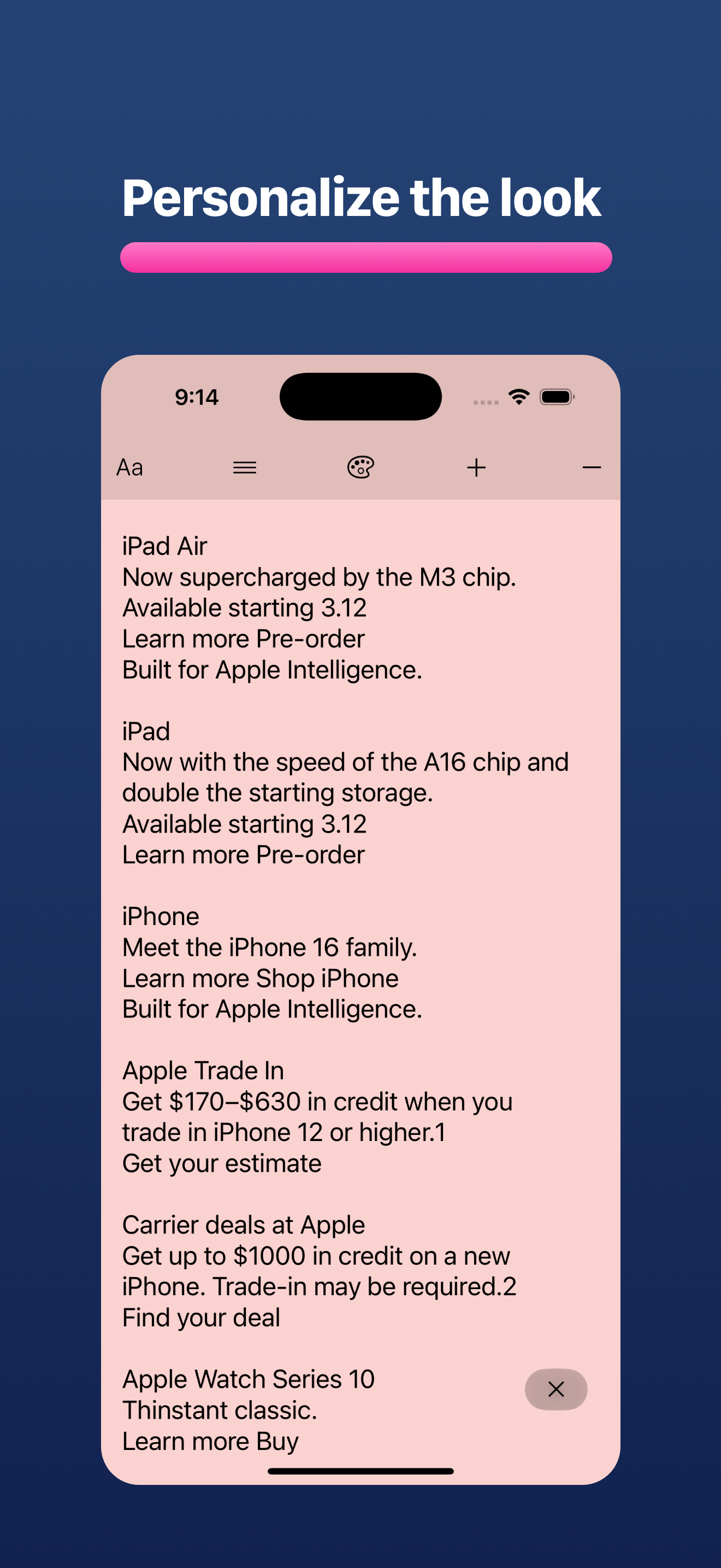 Lirely: Reader Mode Browser screenshot 4