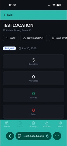 Audit Survey Specialists Screenshot 5 of 7