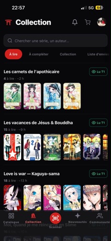 Homibi - Collection de mangas Screenshot 2 of 10