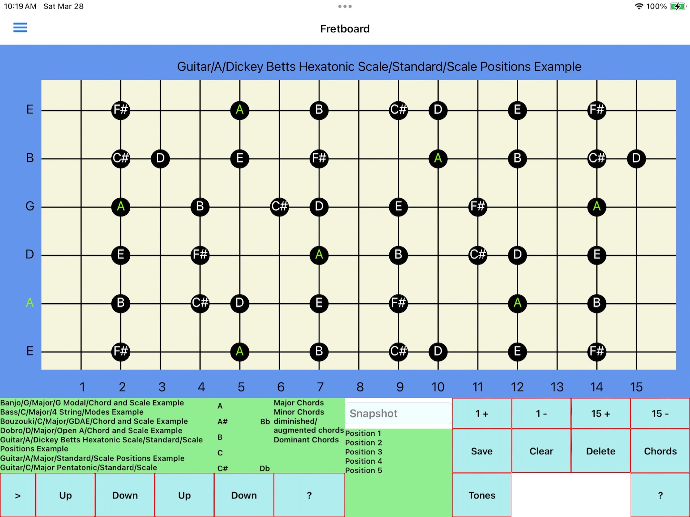 The Chord and Scale Finder screenshot 11