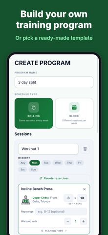 Frog Fitness: Workout Tracker Screenshot 5 of 10