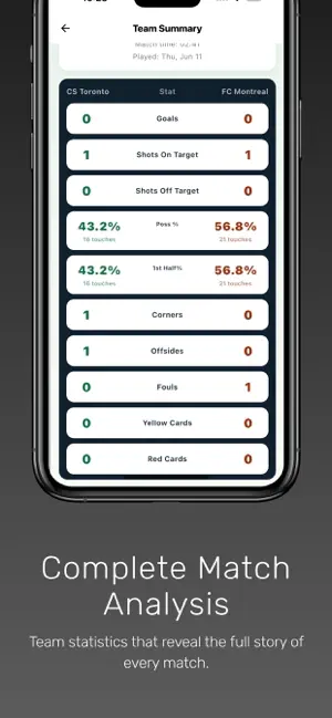 TrackMyStats: Soccer screenshot 4