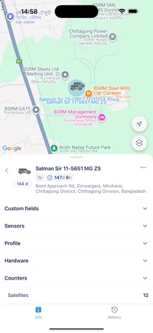 VFTracker app screenshot 2