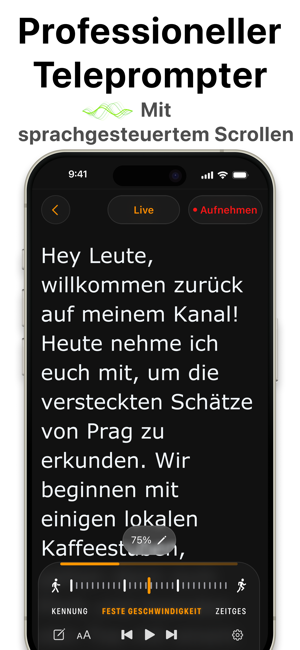 Teleprompter.com Screenshot