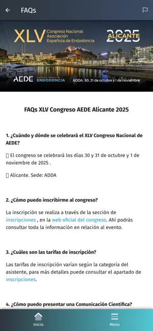 AEDE Alicante 2025 screenshot 3