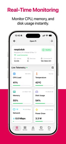Open Pi - Raspberry Pi Manager Screenshot 3 of 10