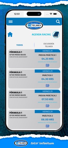Escudería TELMEX screenshot