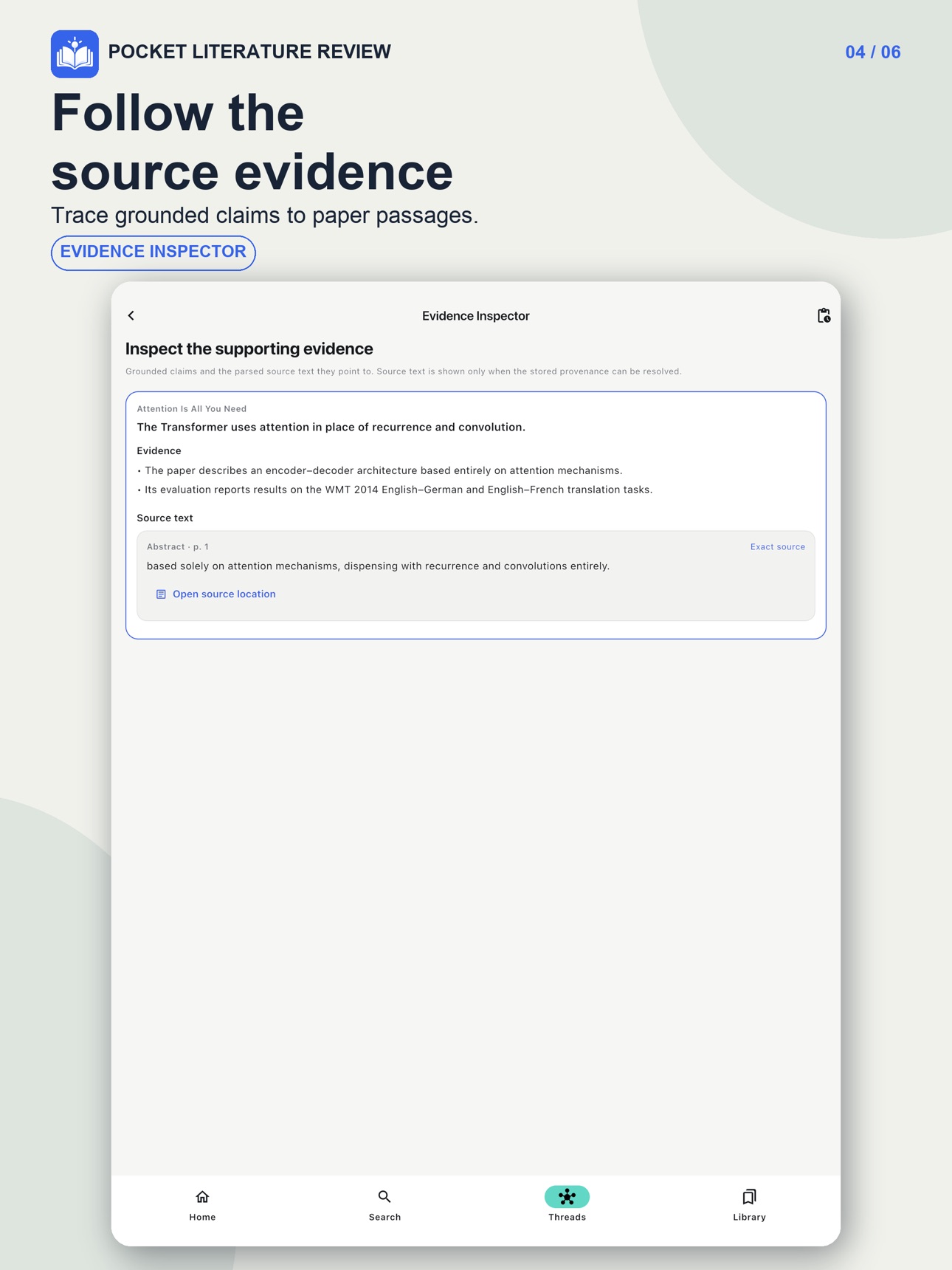 Screenshot 10 of Pocket Literature Review