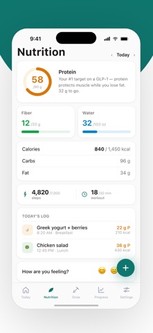 GLP 1 Tracker: My GLP1 Journey iPhone screenshot