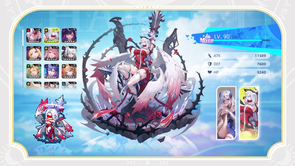 #2. Pixel Saga: Squad RPG (iOS) By: HK Happyfun Network Tec Ltd