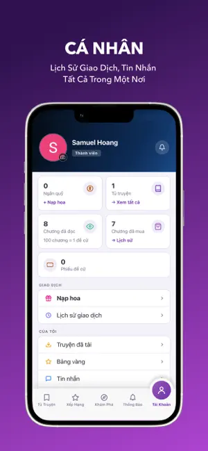 Tiệm Truyện Chữ iPhone screenshot 5
