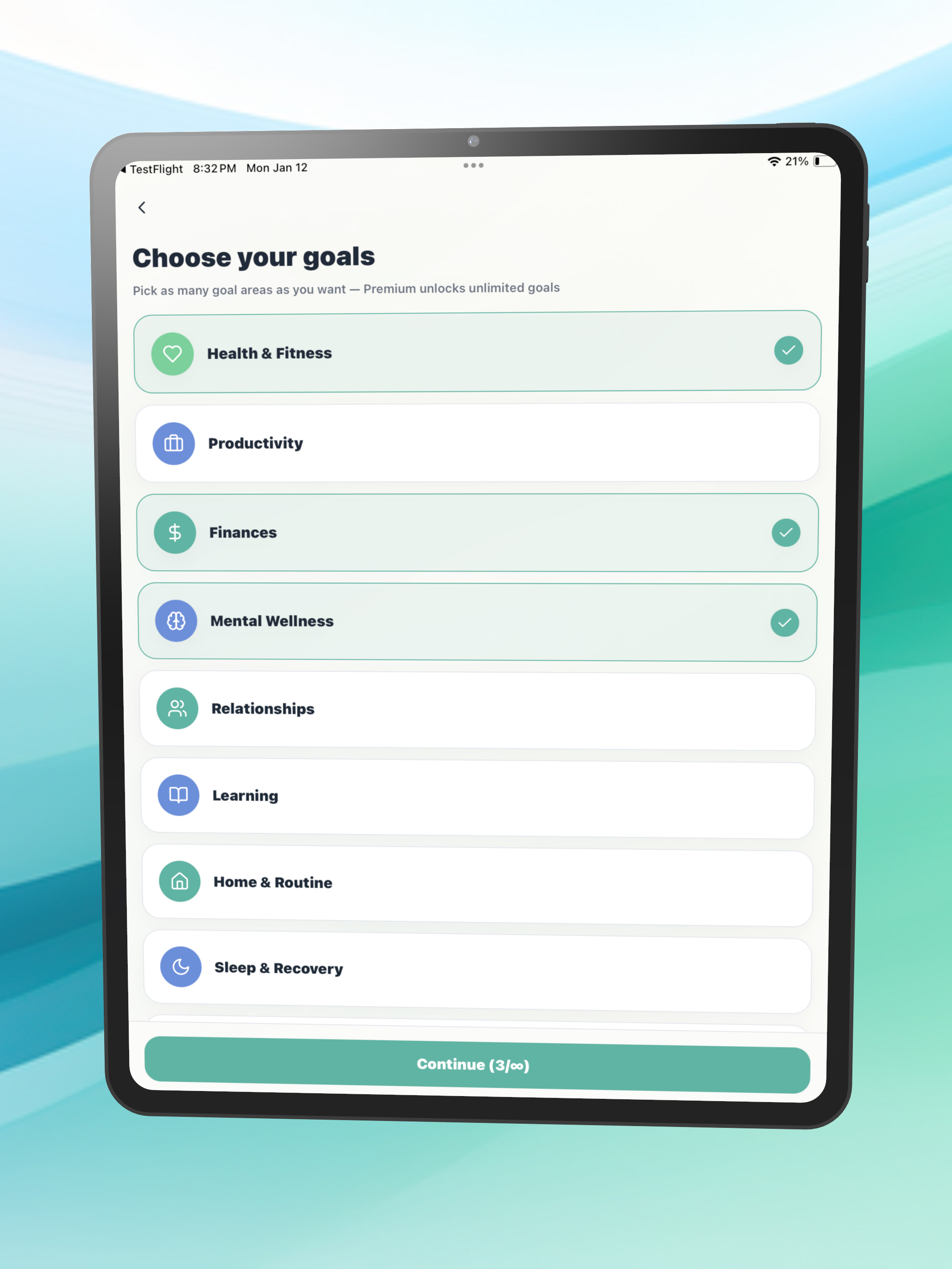 30-Day Reset: Habit Tracker
