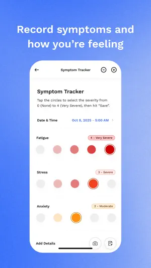 Wave Health: Symptom Tracker screenshot 2